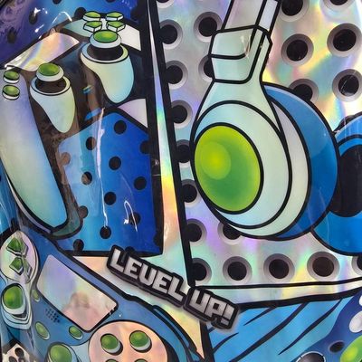 Mochila Costas Infantil Gamer Player On Escolar Jogos Video Game Seanite