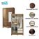 Guarda Roupa Solteiro 2 Portas De Correr Com Espelho E Pés Fit Jequitibá Acetinado- Santos Andirá