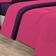 Edredom Malha 100% Algodão Gran Moratta 1 Peça Solteiro - Pink /Roxo