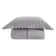Cobre Leito Matelassê Percal 300 fios Basic Solteiro 02 Peças 100% Poliéster - Cinza