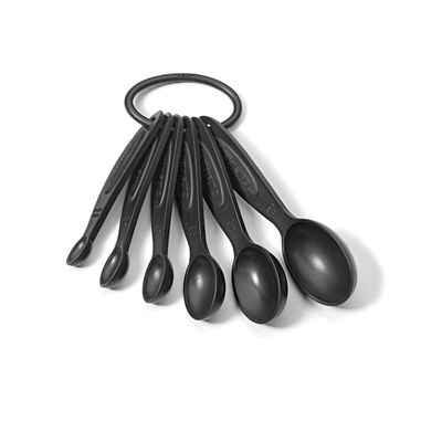 CONJUNTO CUISINART 6 COLHERES DE MEDIÇÃO EM PLÁSTICO PRETO CTG00RMP-320
