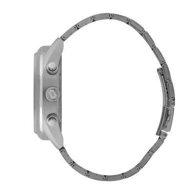 Relógio Orient Masculino Ref: Mbssc297 P2sx Solar Cronógrafo Prateado