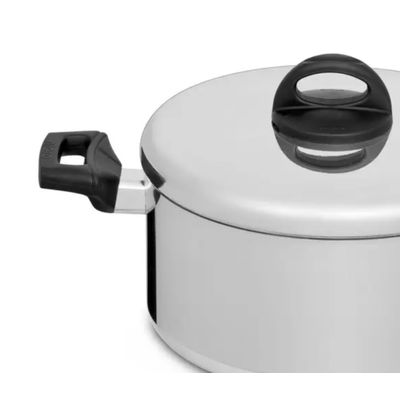 Panela Caçarola Alumínio Eterna Polida 26cm 5,7 Litros - Nigro