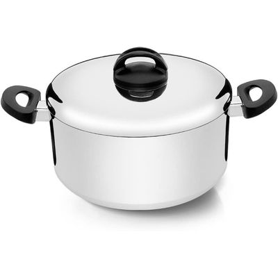 Panela Caçarola Alumínio Eterna Polida 26cm 5,7 Litros - Nigro