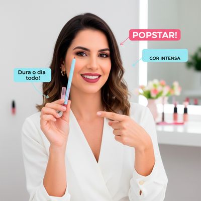Lápis Labial Batom Contorno Red Carpet Maquiagem - Contorno Perfeito e Sorriso de Cinema