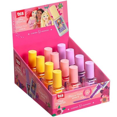 MARCA TEXTO PRINCESAS DISNEY ESMALTE NEON - SORTIDO - TRIS