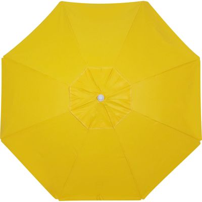 Guarda-Sol 2,00m em Bagum e Madeira Amarelo Bel 2,00m
