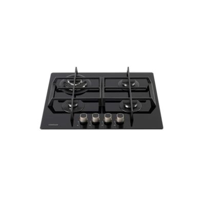 COOKTOP CRISSAIR A GÁS ALL BLACK COM 4 QUEIMADORES 60CM BIVOLT NCT 24 G6