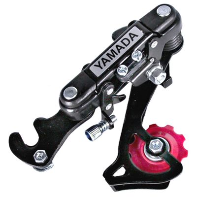Câmbio Traseiro Bicicleta Com Gancheira Preto 6v/18v Yamada