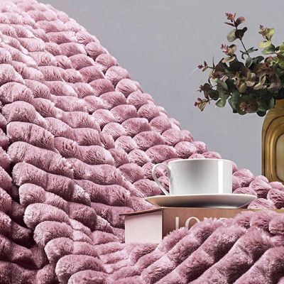 Cobertor Manta Paradise Ultrasoft Flannel Queen 2,40m x 2,20m 01 Peça - Rosa Peony