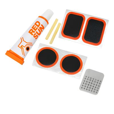 Kit de Remendo de Pneus para Bicicleta e Carrinho de Mão – Compacto e Prático  8 Peças