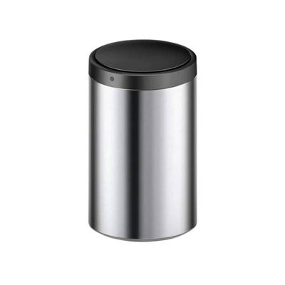 Lixeira Automática Redonda Aço Inox 40 Litros com Sensor