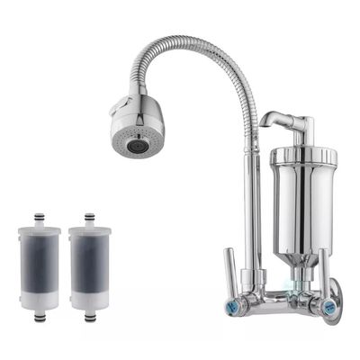 Torneira Metal Com Filtro Cozinha Gourmet Pia Mesa Parede