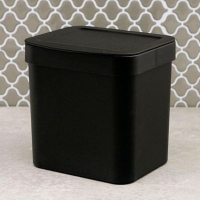 Lixeira 2,5L Trium Tampa Cozinha Bancada