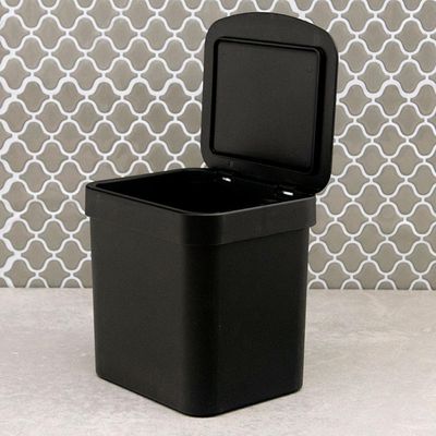 Lixeira 2,5L Trium Tampa Cozinha Bancada