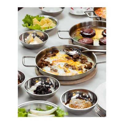 Tigela Bowl Mini Inox 190ml Sobremesa Entradas Molhos 8un