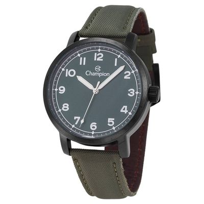Relógio Champion Masculino Ref: Ch30331k Casual Black