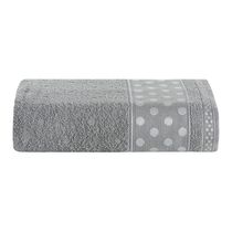 Toalha de Banho Celine 01 Peça 100% Algodão 450g/m² Suave - Cinza Granito