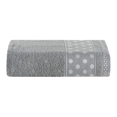 Toalha de Banho Celine 01 Peça 100% Algodão 450g/m² Suave - Cinza Granito