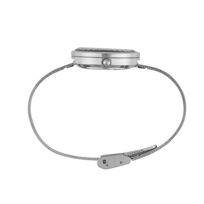 Relogio Mondaine Feminino Ref: 32924l0mvne2 Fashion Mesh Prateado