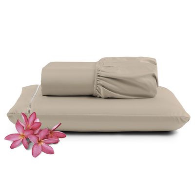 Kit Jogo de Cama Lençol Solteiro Pratik 2 Peças com 4 Un. Cores 2 - 100% Poliéster