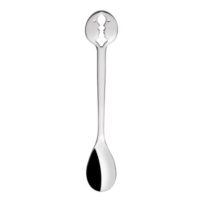 KIT 6 COLHERES PARA CAFÉ BUGATTI KISS CORAÇÃO EM INOX 437008
