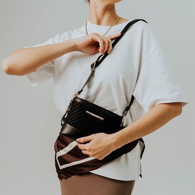 Bolsa Transversal Tiracolo Mini Feminina Rafitthy 28.16316 Preto