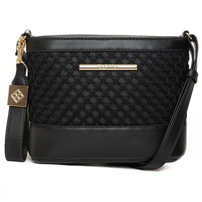 Bolsa Transversal Tiracolo Mini Feminina Rafitthy 28.16316 Preto