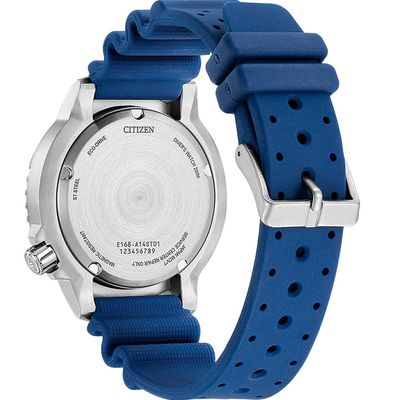 Relógio Citizen Masculino Ref: Bn0168-06l Solar Prateado Divers Eco-Drive