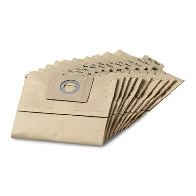 Kit de Filtros de Papel para Aspirador T12/1 (10 unidades) Karcher
