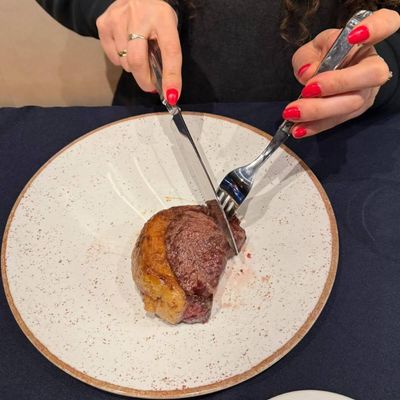 Jogo 100 Garfos Jumbo para Churrasco Aço Inox 21cm Churrascaria Prateado Nobre