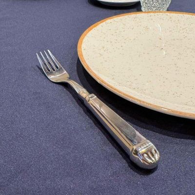 Jogo 100 Garfos Jumbo para Churrasco Aço Inox 21cm Churrascaria Prateado Nobre