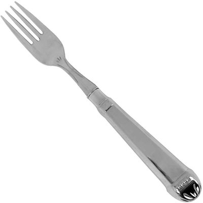 Jogo 100 Garfos Jumbo para Churrasco Aço Inox 21cm Churrascaria Prateado Nobre