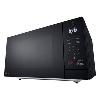 Micro-ondas LG NeoChef 30 litros, Limpa Fácil, MS3033 Preto / 110V