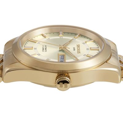 Relógio Seculus Masculino Ref: 77361gpsvda4 Automático Dourado