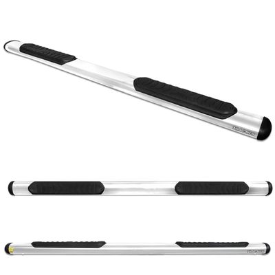 Estribo Lateral Oval Tracker 2020 a 2025 Aço Carbono Cromado