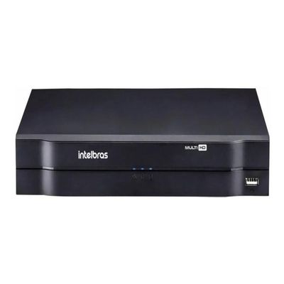 Kit Cftv Dvr Intelbras Mhdx Cabo E Conectores C/Hd 500gb