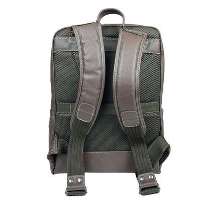 MOCHILA DE COURO NOTEBOOK MASCULINA PELLIBRASIL 2130 Marrom