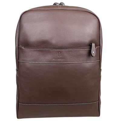 MOCHILA DE COURO NOTEBOOK MASCULINA PELLIBRASIL 2130 Marrom