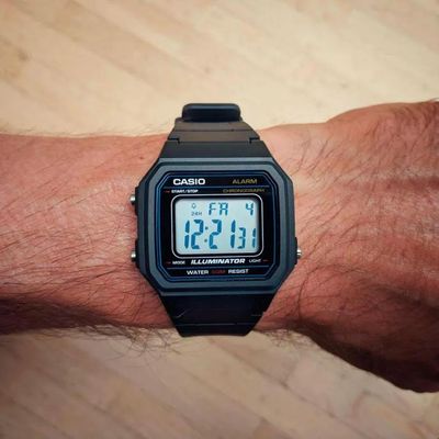 Relógio Casio Masculino Ref:W-217h-1avdf Vintage Digital