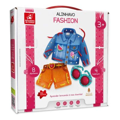 Alinhavo Fashion Madeira 3034 Brincadeira De Criança