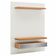 Painel Para TV 55 Pol 140cm 2 Gavetas Com Espelho Aksa D03 Off White Freijó - Lyam Decor