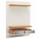 Painel Para TV 55 Pol 140cm 2 Gavetas Com Espelho Aksa D03 Off White Freijó - Lyam Decor