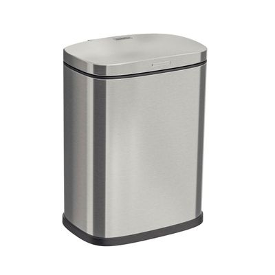 Lixeira Tipo D Aço Inox Acetinado Balde Interno 3 Litros - Tramontina 94540/007