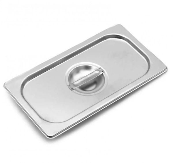 Kit 2 Tampa Cuba Gastronomica Rechaud Inox 1/9x65mm Brasinox