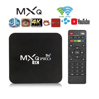 Receptor Smart Tv Wifi 5G Hdmi 4K Quad Core Mxq Android Netflix Youtube