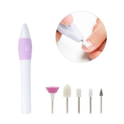 Lixa Eletrica E Sugador Aspirador Po Unhas Acrigel Portatil Manicure
