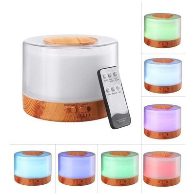 Umidificador Aromatizador Ultrassonico 7 Cores Com Controle