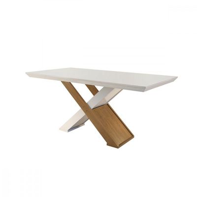 Conjunto Sala De Jantar Carol 180 Mdf Laqueado