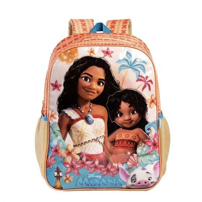 Mochila Costas Infantil Menina Moana Disney Xeryus 14772